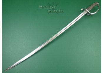 British 1821 Pattern Light Cavalry Officers Sword. Mole, Birmingham. #2210004 #6