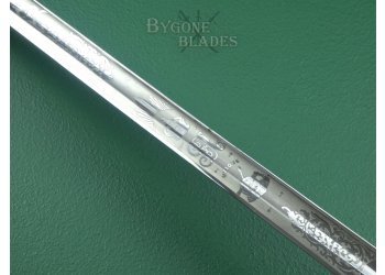 British 1821/1850 Pattern Royal Artillery Officers Sword. George V #12