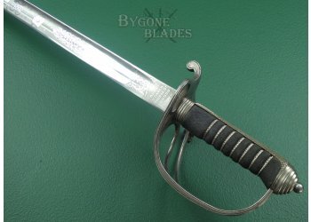 British 1821/1850 Pattern Royal Artillery Officers Sword. George V #8