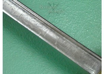 British 1822 George IV Infantry Officers Pipeback Sword. Salter. #2501003 #14