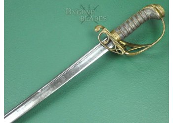 British 1822 George IV Infantry Officers Pipeback Sword. Salter. #2501003 #8