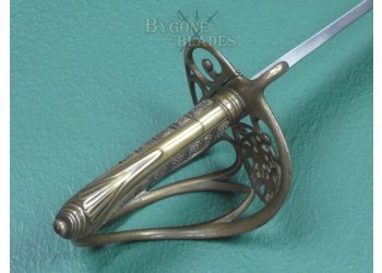 British 1822 George IV Senior Infantry Officers Sabre. #2504005 #9