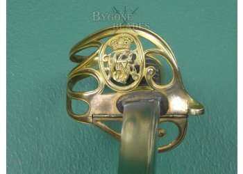British 1822 Pattern William IV Infantry Officers Pipe Back Sword. #2311006 #13