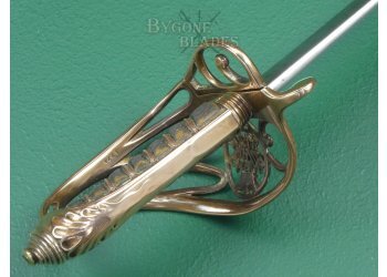 British 1822 Pattern William IV Pipe-Back Field Officers Sword. Prosser. #2202028 #12