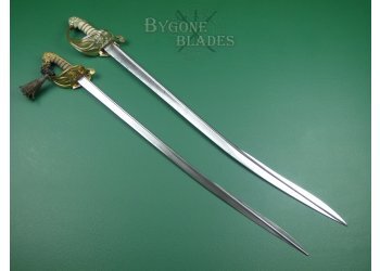 Large P1827 comparison with standard sword