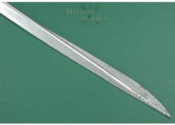 British 1827 George IV Royal Navy Officers Quill Point Sword #13