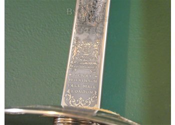 British 1827 Pattern Ceylon Planters Rifle Corps Sword. George V. WW1 #14