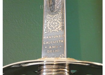 British 1827 Pattern Ceylon Planters Rifle Corps Sword. George V. WW1 #15