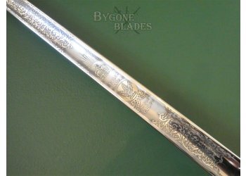 British 1827 Pattern Ceylon Planters Rifle Corps Sword. George V. WW1 #17