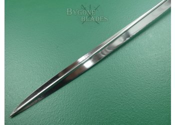 British 1827 Pattern Pipe-Back, Quill Point Royal Navy Sword. 1832-1846. #2106009 #16