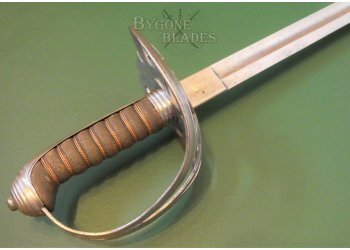 British 1827 Pattern Rifle officers Sword. Nodder, Liverpool. #10