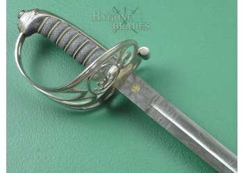 British 1827 Pattern Victorian Kent Rifle Volunteers Sword #9
