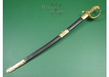 British 1827 Pattern William IV Quill Point Royal Navy Sword. Prosser. #2109020 #4