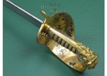 British 1827 Pattern William IV Quill Point Royal Navy Sword. Prosser. #2109020 #10