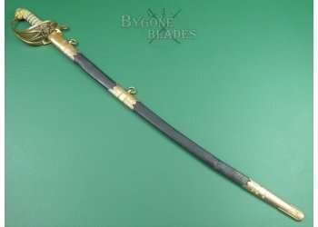 Pipe back 1827 British navy sword