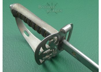 British 1827 Victorian Rifle Officers Dress Sword #11