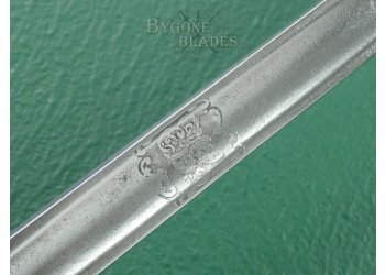 British 1827 Victorian Rifle Officers Dress Sword #13