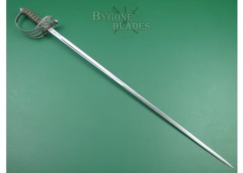 British 1827 Victorian Rifle Officers Dress Sword #5