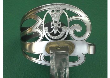 British 1827 Victorian Rifle Officers Sword. Queens Edinburgh Rifles. #2603007 #13