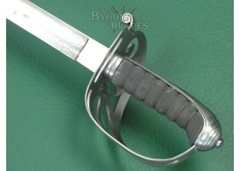 British 1827 Victorian Rifle Officers Sword. Queens Edinburgh Rifles. #2603007 #10