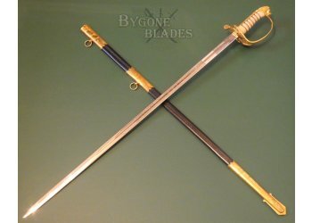 Current Royal Navy Officers Sword Queen Elizabeth II