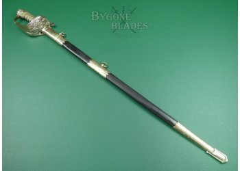 British 1827/46 Pattern Named Victorian Royal Navy Officers Sword #3