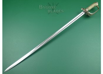 British 1827/46 Pattern Named Victorian Royal Navy Officers Sword #6