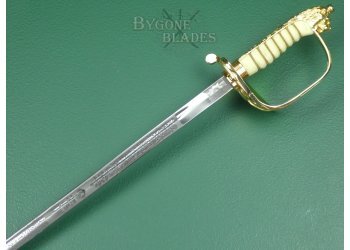 British 1827/46 Pattern Parade Condition Royal Navy Officers Sword. EIIR. #2310006 #8