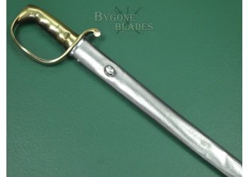 British 1845 Dundas Hanger. Field Artillery Gunners Sword. #2504006 #5