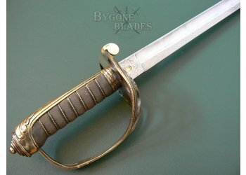British 1845/54 Infantry Officers Sword. Scottish Officer #5