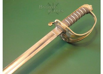 British 1845/54 Pattern Infantry Officers Sword. Duke of Wellingtons West Riding Regiment #8