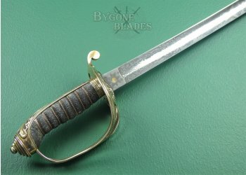 British 1845/54 Pattern Prince Alfred's Guard. Named Field Officer's Sword. #15