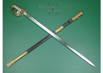 George V Royal Navy Reserve Officers sword