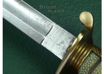 British 1846 Pattern Royal Navy Reserve Officers Sword. 1910-1914. #2404011. #13