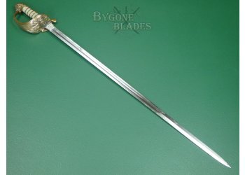British 1846 Pattern Royal Navy Reserve Officers Sword. 1910-1914. #2404011. #5