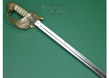 British 1846 Pattern Royal Navy Reserve Officers Sword. 1910-1914. #2404011. #7