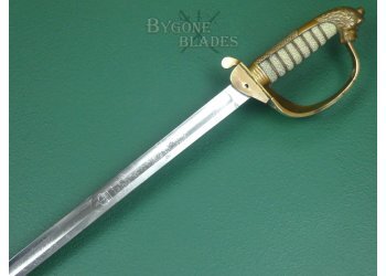 British 1846 Pattern Royal Navy Reserve Officers Sword. 1910-1914. #2404011. #8