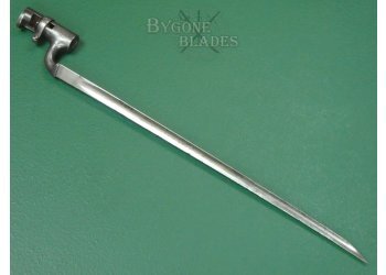 British 1853 Pattern Bayonet.  Bushed for the Martini-Henry Carbine. #2508003 #5