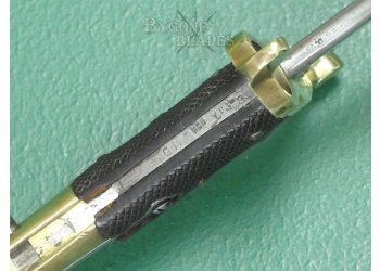 British 1855 Sappers &amp; Miners Lancaster Carbine Sword Bayonet. #2507006 #11