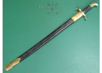 British 1855 Sappers &amp; Miners Lancaster Carbine Sword Bayonet. #2507006 #4