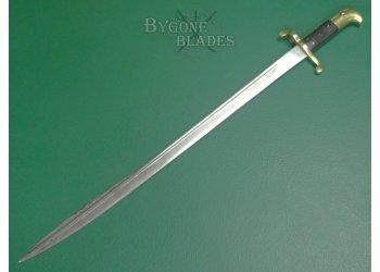 British 1855 Sappers &amp; Miners Lancaster Carbine Sword Bayonet. #2507006 #6