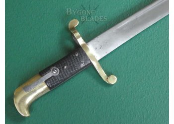 British 1855 Sappers &amp; Miners Lancaster Carbine Sword Bayonet. #2507006 #7