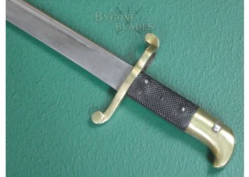 British 1855 Sappers &amp; Miners Lancaster Carbine Sword Bayonet. #2507006 #8
