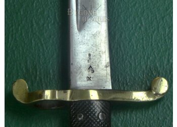 British 1855 Sappers &amp; Miners Lancaster Carbine Sword Bayonet. #2507006 #9