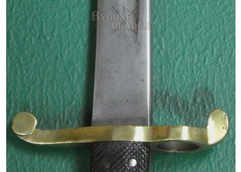 British 1855 Sappers &amp; Miners Lancaster Carbine Sword Bayonet. #2507006 #10
