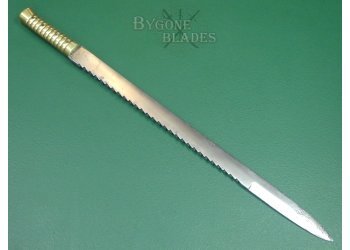 British 1856 Pattern Saw Toothed Pioneer Sword. Modified Hilt. #2505003 #7