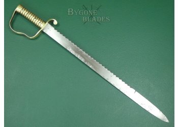British 1856 Pattern Saw Toothed Pioneers Sword. Naval Issue. #2505002 #5