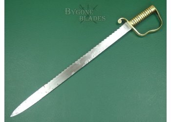 British 1856 Pattern Saw Toothed Pioneers Sword. Naval Issue. #2505002 #6