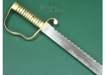 British 1856 Pattern Saw Toothed Pioneers Sword. Naval Issue. #2505002 #7