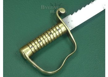 British 1856 Pattern Saw Toothed Pioneers Sword. Naval Issue. #2505002 #9